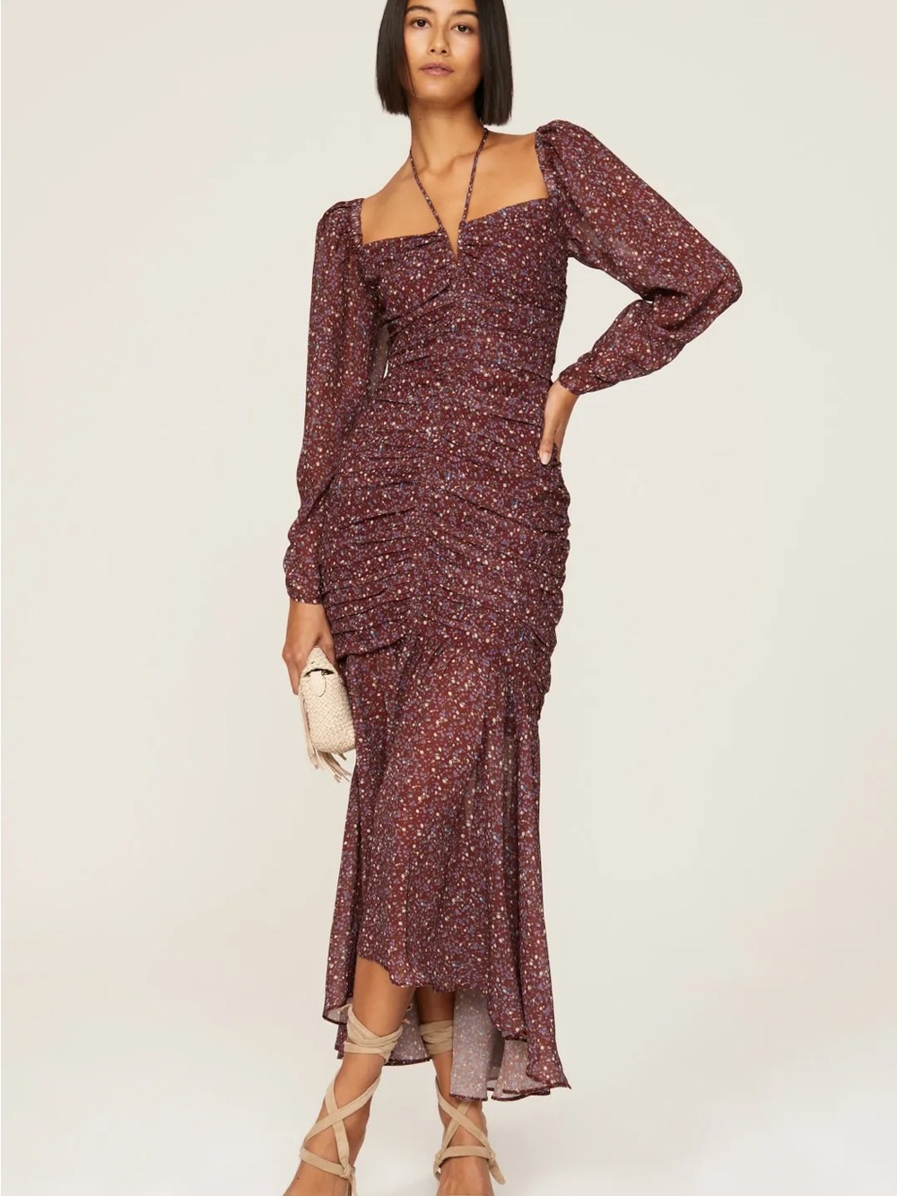 ASTR Athena Midi Dress
